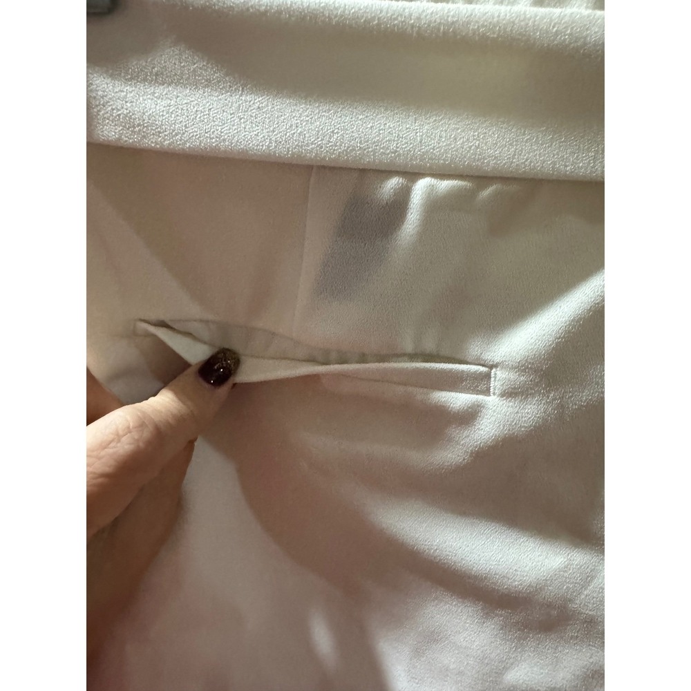 Express Women's Cream Tie Waist Shorts Size 10 Career Casual Party Mean‎ Girls - Picture 9 of 13
